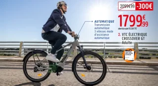 VTC ÉLECTRIQUE CROSSOVER GT ADULTE - NAKAMURA