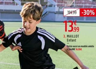 Maillot de football Tiro 26 League Adidas Enfant