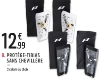 Protège-tibias sans chevillère Force 1000X HS Lite Pro Touch
