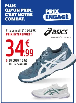 Chaussures de handball Upcourt 6 GS Enfant Asics