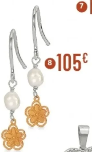 Boucles d'oreilles perle de culture Le Manège à Bijoux