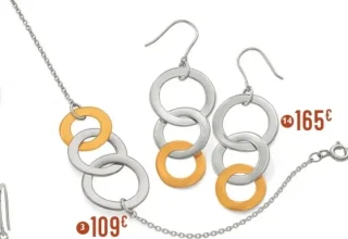 Bracelet or jaune et argent rhodié Le Manège à Bijoux