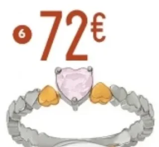 Bague quartz rose Le Manège à Bijoux