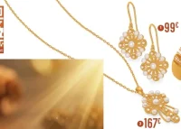 3. collier en plaqué or, doré à l'or fin, perles de culture et oxydes de zirconium, 45 cm
