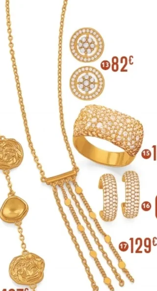 Collier en plaqué or, doré à l'or fin Le Manège à Bijoux