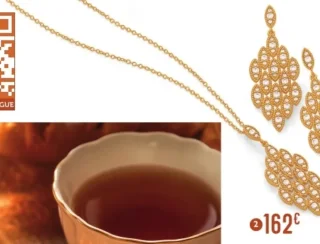 Collier en plaqué or, doré à l'or fin et oxydes de zirconium PO, 45 cm