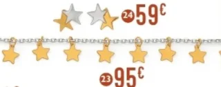 Bracelet Le Manège à Bijoux, or jaune et argent rhodié dont 0,43 g d'or