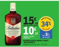 Blended Scotch Whisky Finest "Ballantine's"
