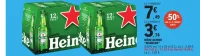 Bière blonde "Heineken"