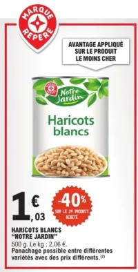 Haricots Blancs Notre Jardin