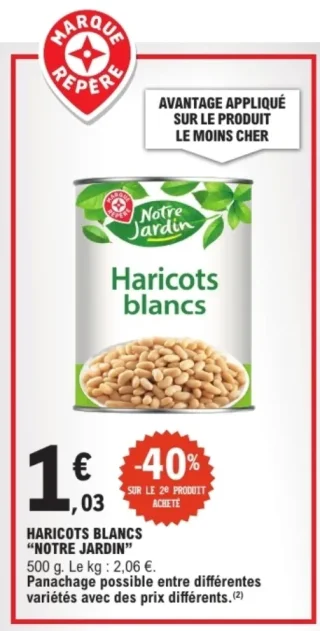 Haricots Blancs Notre Jardin