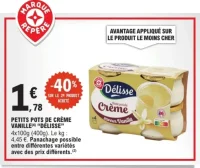 Petits Pots de Crème Vanille Délisse