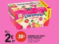 Danonino aux Fruits Offre Familiale Danone