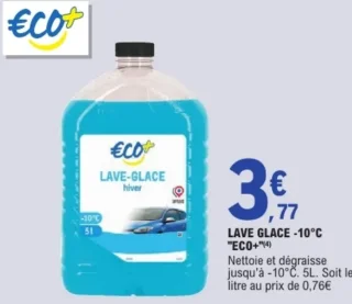 Lave glace -10°C ECO+