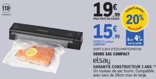 SOUDE SAC COMPACT elsay