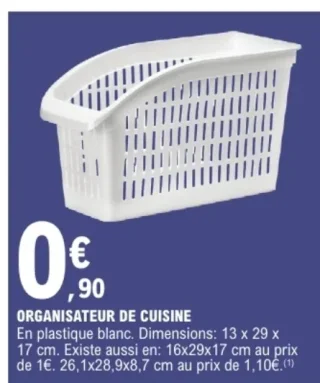 Organisateur de cuisine
