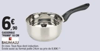 Casserole "Primo" 18 cm Baumalu