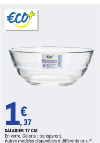 Saladier 17 cm Eco+