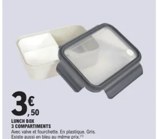 LUNCH BOX 3 COMPARTIMENTS