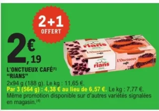 L'onctueux café Rians