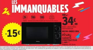 MICRO-ONDES GRIL elsay