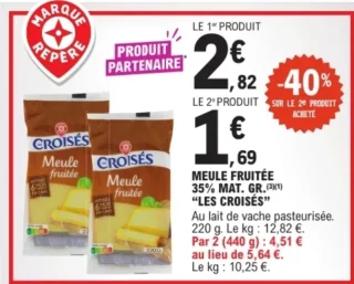 MEULE FRUITÉE 35% MAT.GR. LES CROISÉS