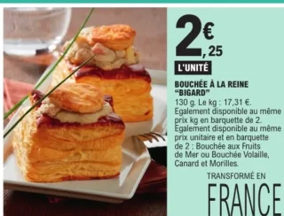 Bouchée à la reine "BIGARD"