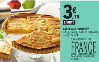 Tarte aux pommes