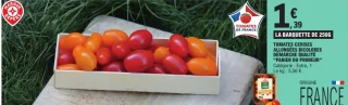 Tomates cerises allongées bicolores "Panier du Primeur"