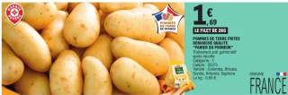 Pommes de terre frites "Panier du Primeur"