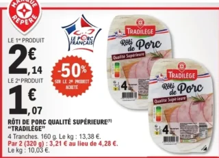Rôti de porc qualité supérieure "Tradilège"