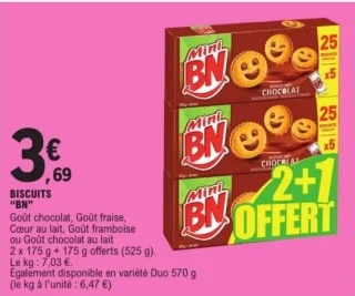 Biscuits "BN" Mini BN