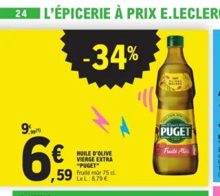Huile d'olive vierge extra "Puget" Fruité mûr