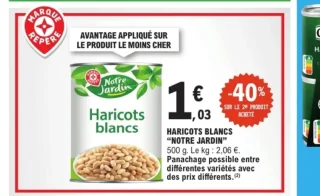 Haricots blancs "Notre Jardin"
