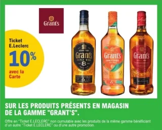 GAMME "GRANT'S"