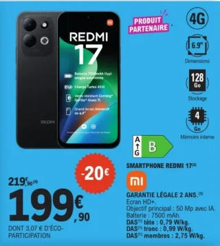 Smartphone Redmi 17