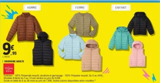 Doudoune Adulte Tissaia Basics