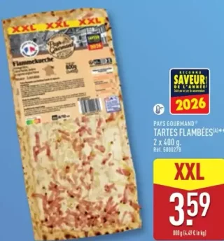 PAYS GOURMAND® TARTES FLAMBÉES XXL