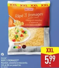 Milsani Râpé 3 fromages