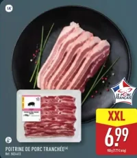 POITRINE DE PORC TRANCHÉE