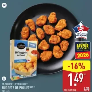 Nuggets de poulet St-Clément Le Volailler