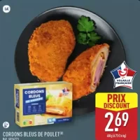Cordons bleus de poulet