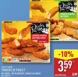 Jack's Farm Tenders de poulet