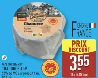 PAYS GOURMAND® CHAOURCE AOP