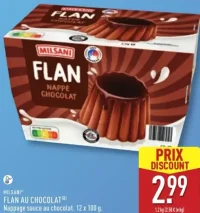 Milsani Flan au Chocolat