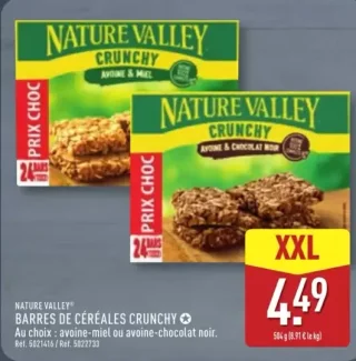 Nature Valley Barres de Céréales Crunchy