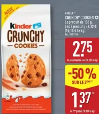 Kinder Crunchy Cookies