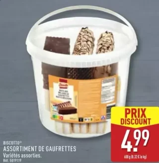 Biscotto Assortiment de gaufrettes