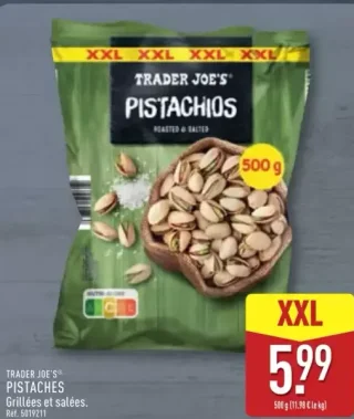 TRADER JOE'S® Pistaches Grillées et salées