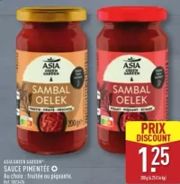 Sauce Pimentée Asia Green Garden Sambal Oelek